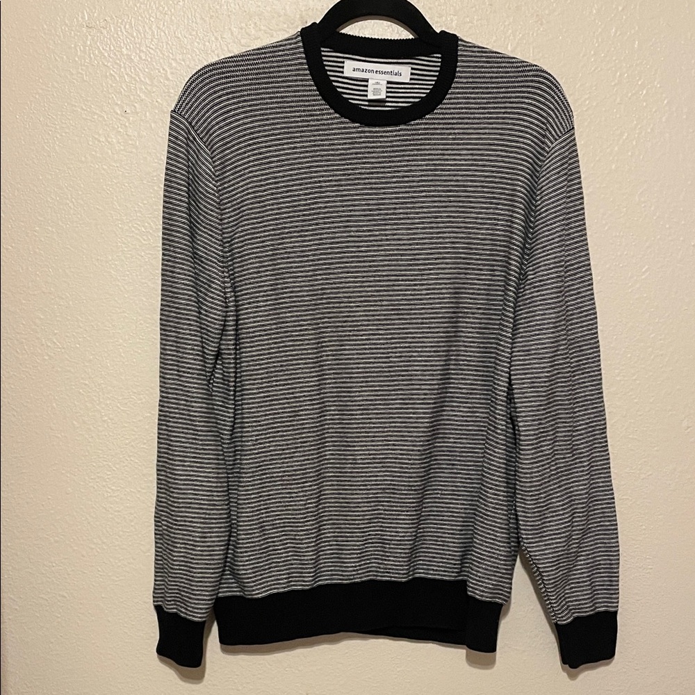Stripe Crewneck Sweater